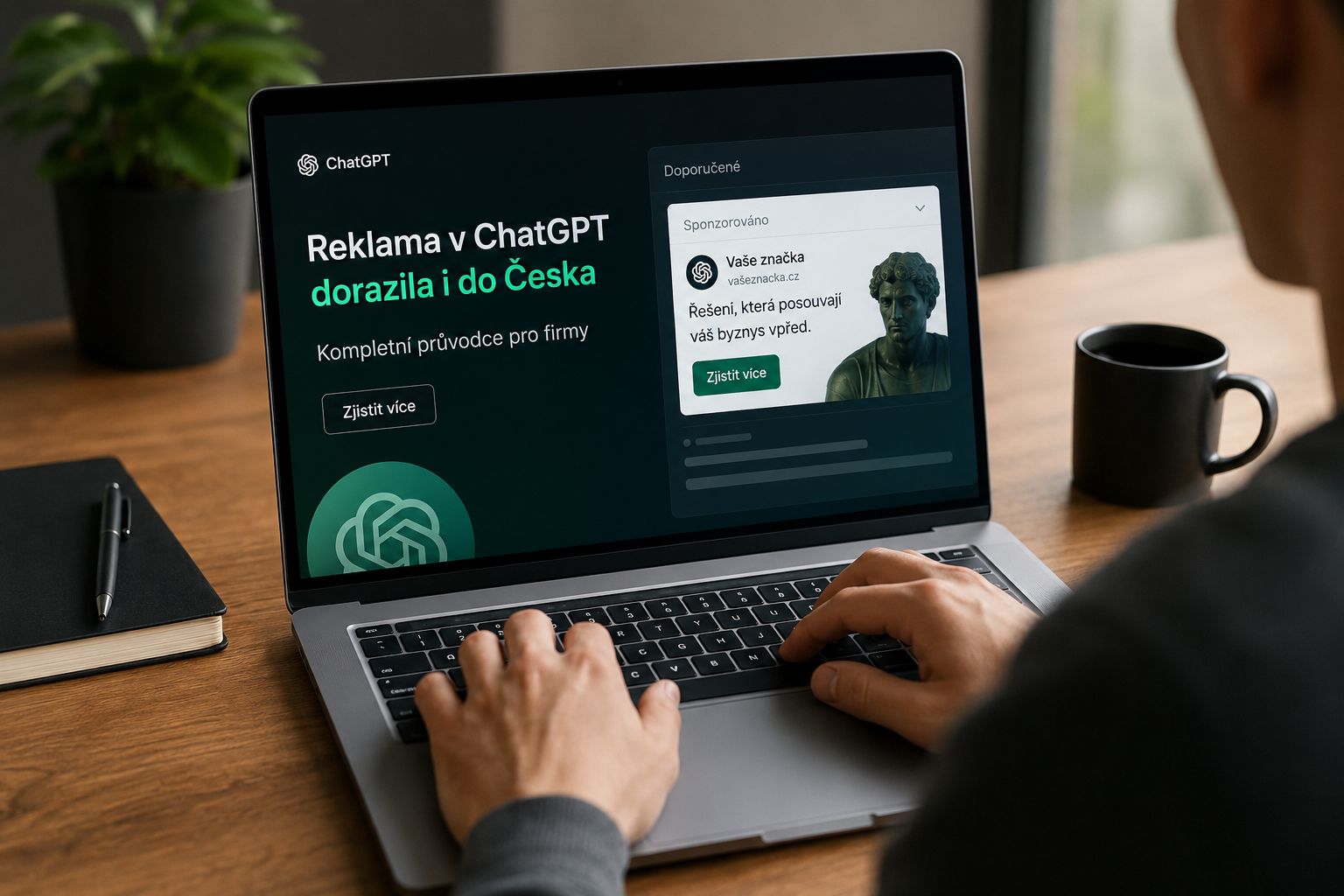 Reklama v ChatGPT dorazila i do Česka: kompletní průvodce pro firmy