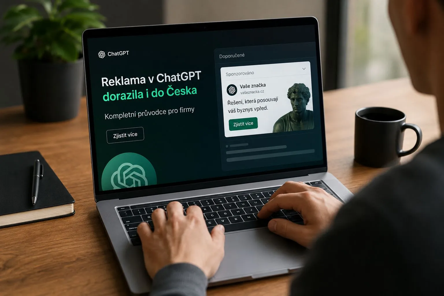 Reklama v ChatGPT dorazila i do Česka: kompletní průvodce pro firmy